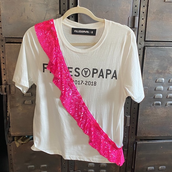 T-shirt with sequins - Picture 3 of 6